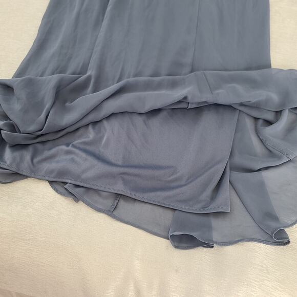 Alex Evenings Angela Firework Sequin Dress Steel Blue SZ 10 Formal Party Wedding - Picture 6 of 10